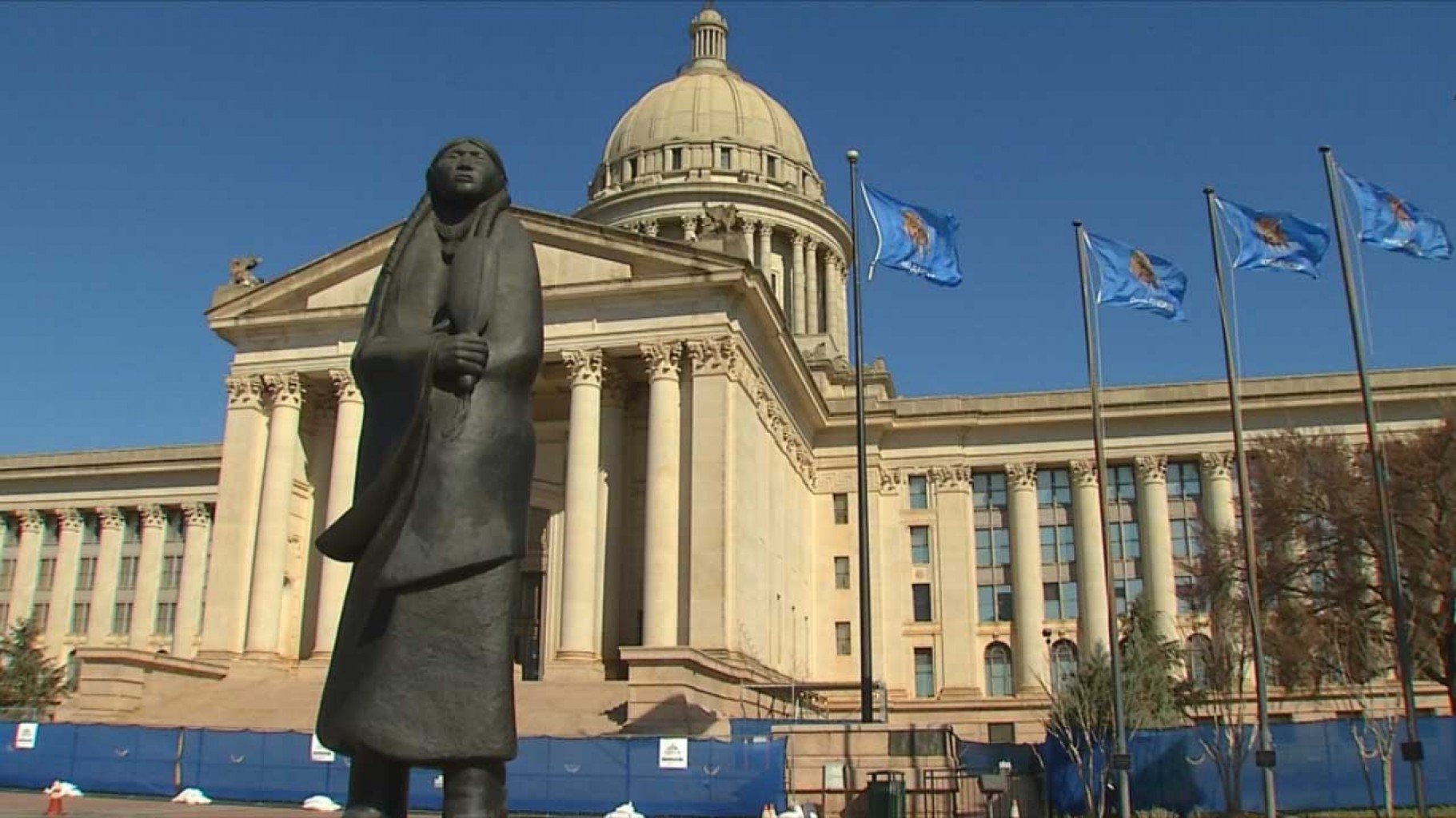 Fallin, en su última  Presentación Anual  de la dirección del Estado