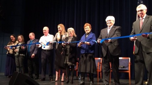 Hearing New Year OKC! Civic Center Ribbon Cutting