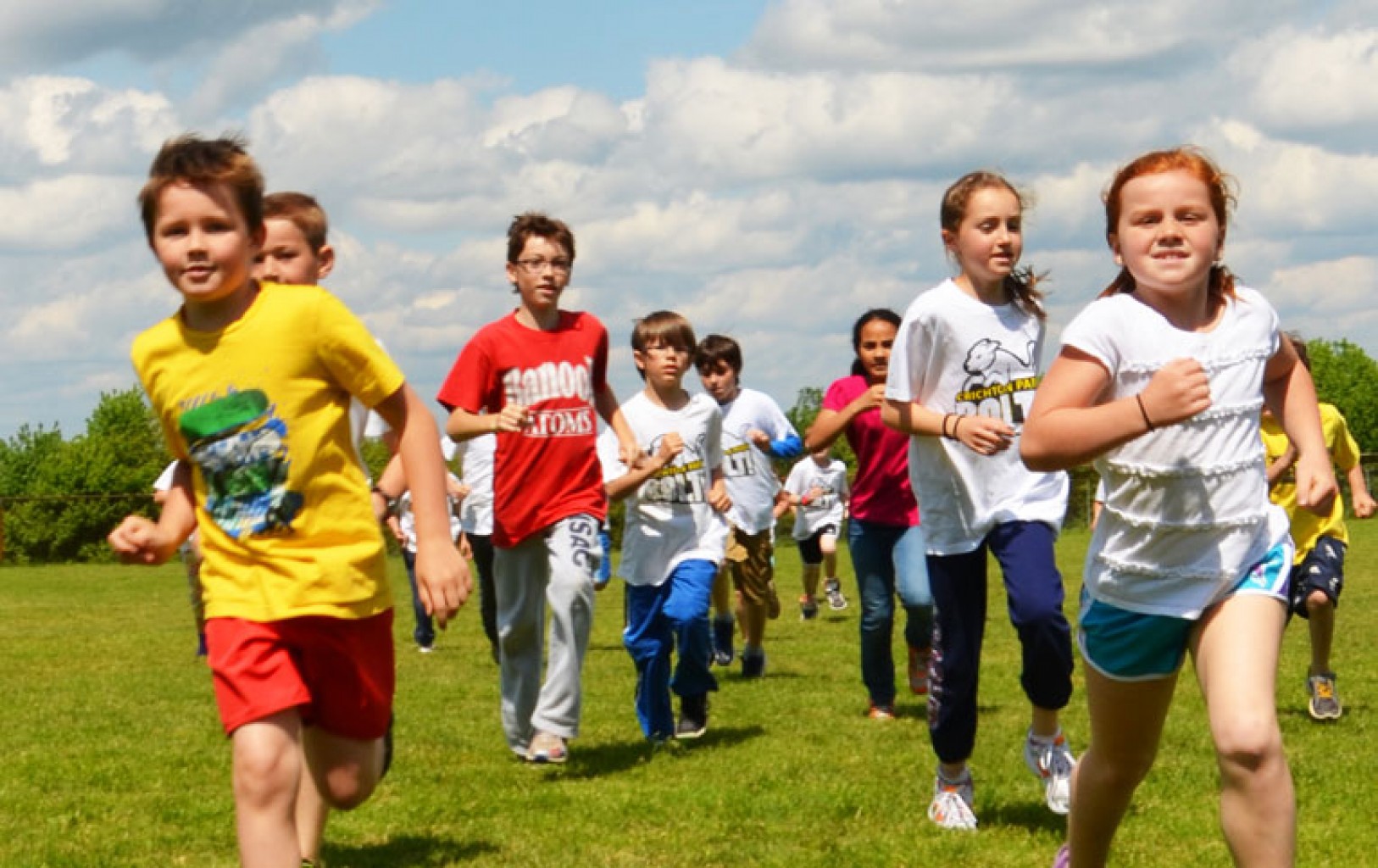 Van Buren Elementary School Students Raced to Fight Hunger
