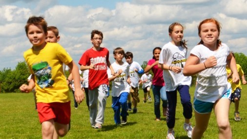 Van Buren Elementary School Students Raced to Fight Hunger
