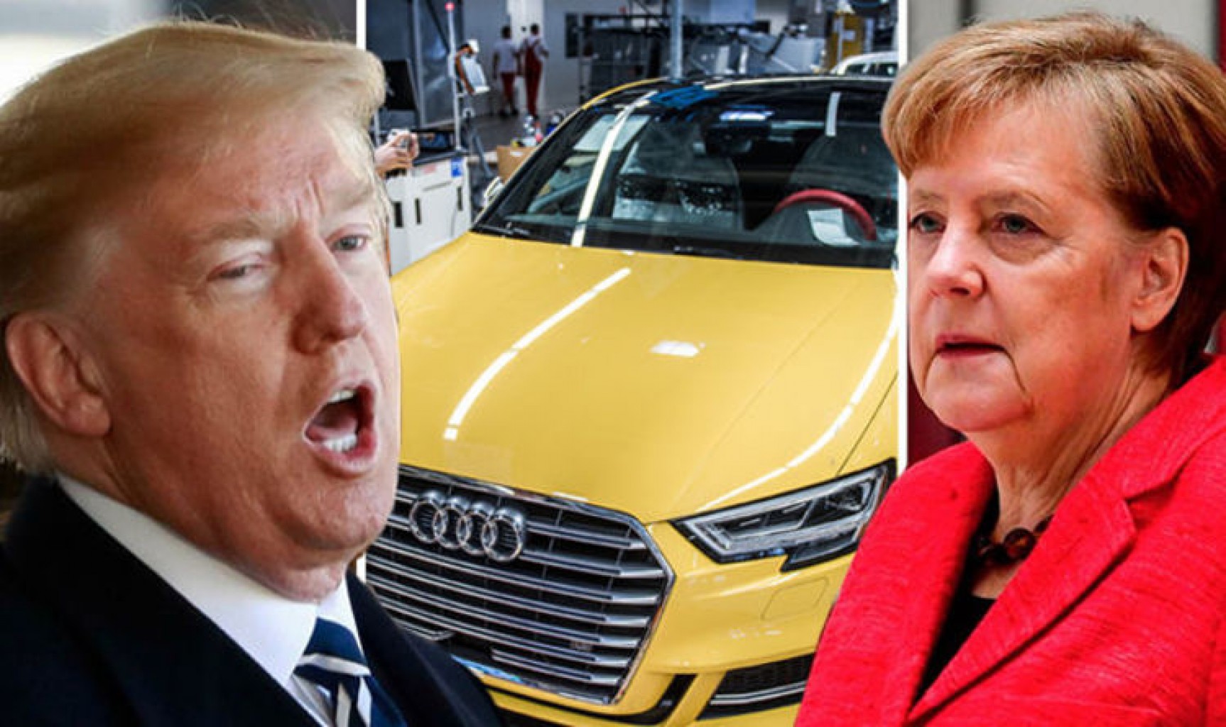 Trump quiere darle una zancadilla a los Autos de lujo Alemanes 