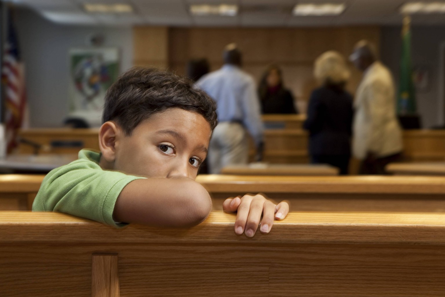 SIGUEN A LA ESPERA: Niños de hasta 1 año en corte, esperando el reencuentro con la familia