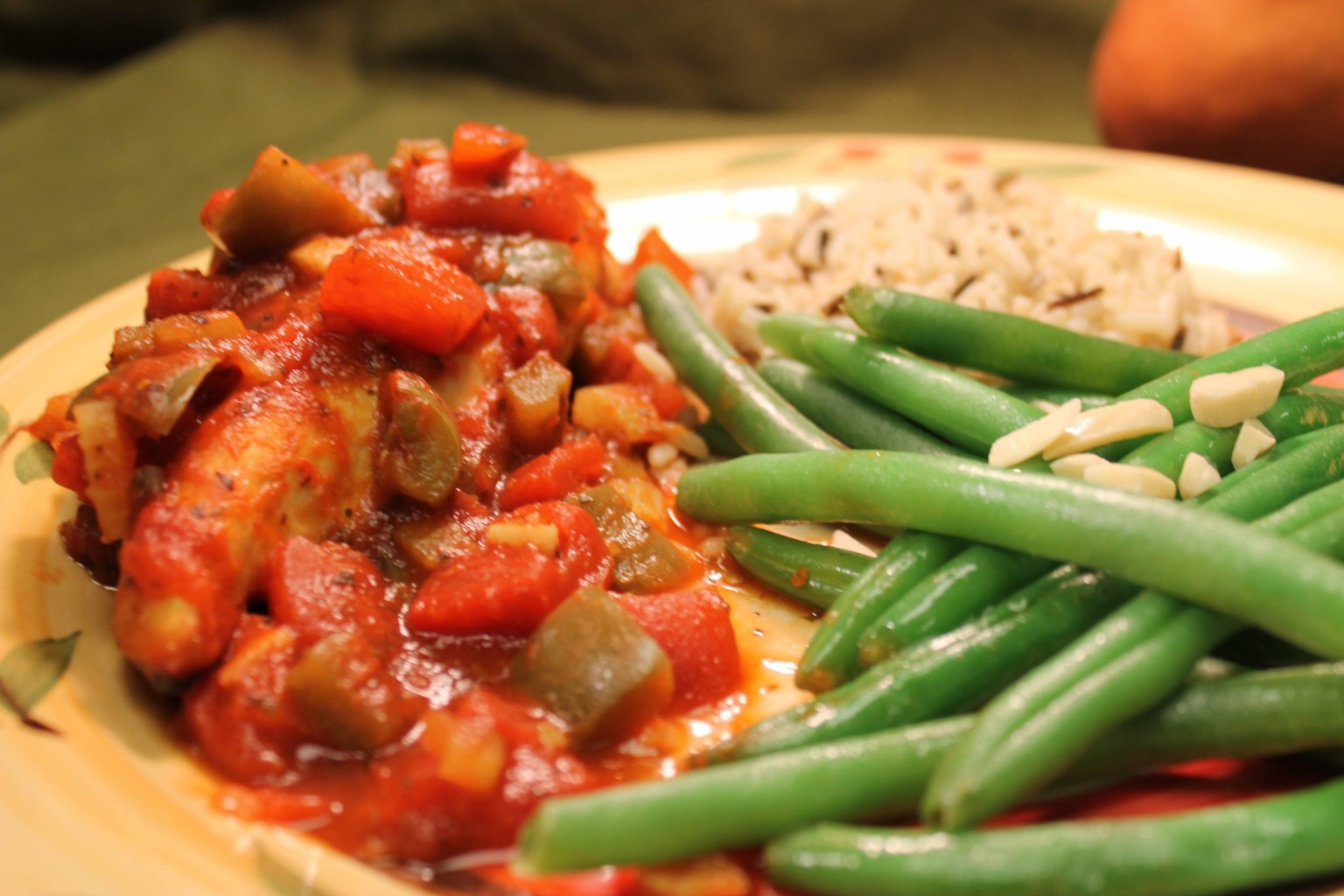 Pollo en Salsa Creole