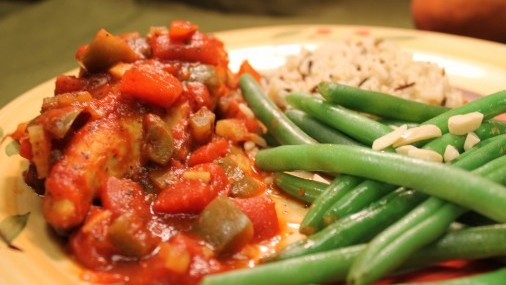 Pollo en Salsa Creole