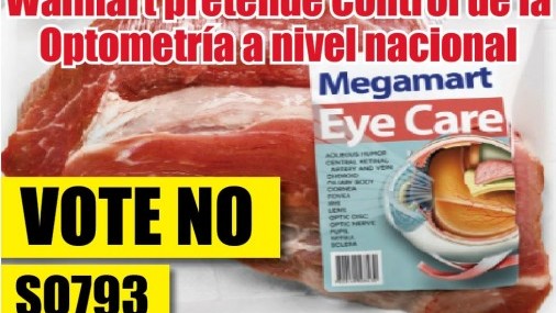 Walmart pretende Control de la Optometría a nivel nacional