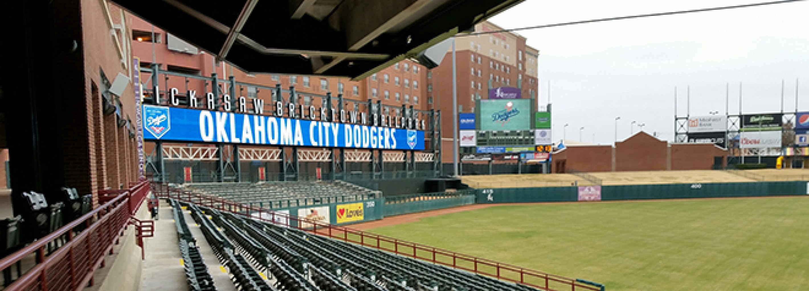 OKC DODGERS ANNOUNCE IMPROVEMENTS TO CHICKASAW BRICKTOWN BALLPARK