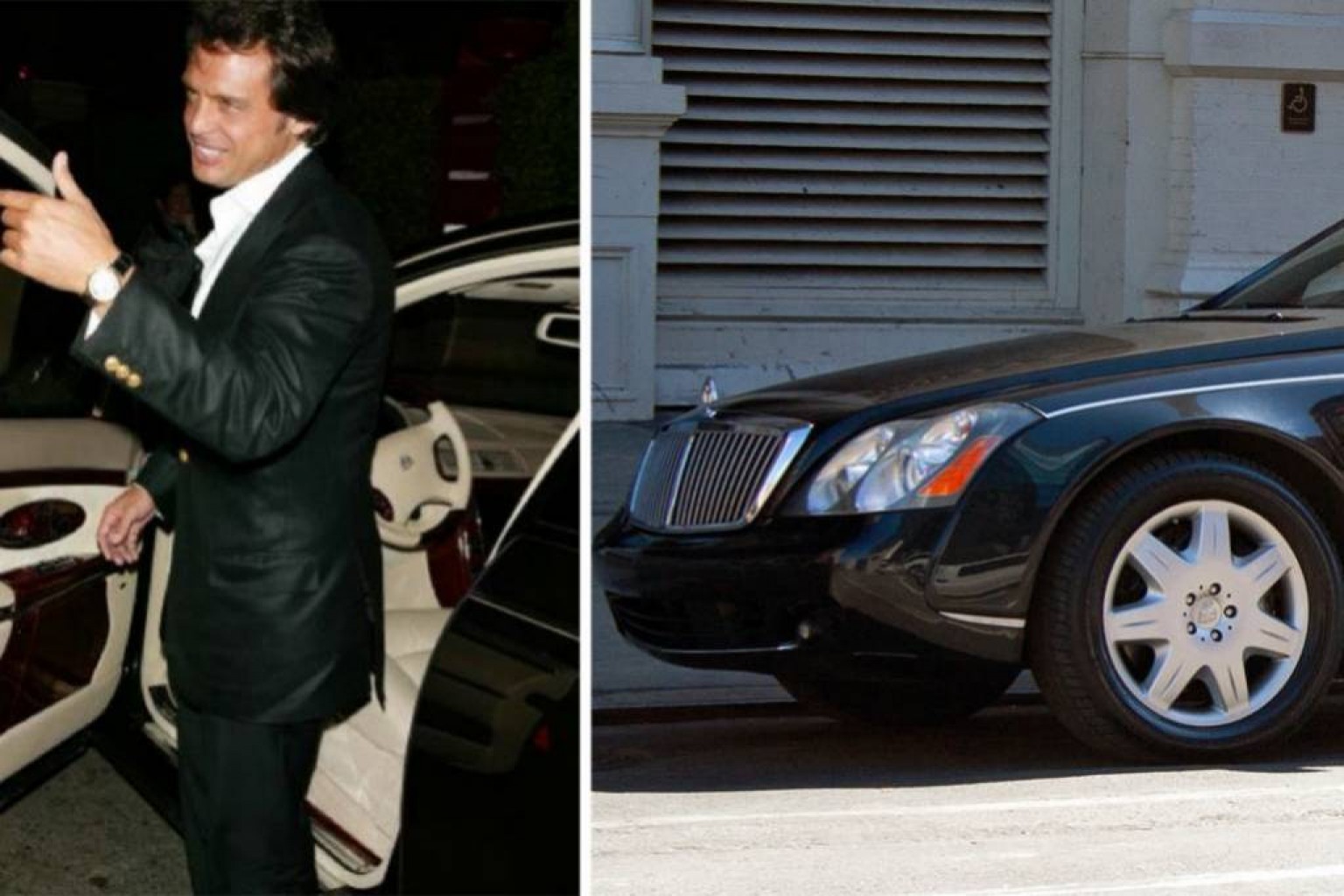 Cuáles son los vehículos en los que se ha hecho ver el famoso cantante Luis Miguel