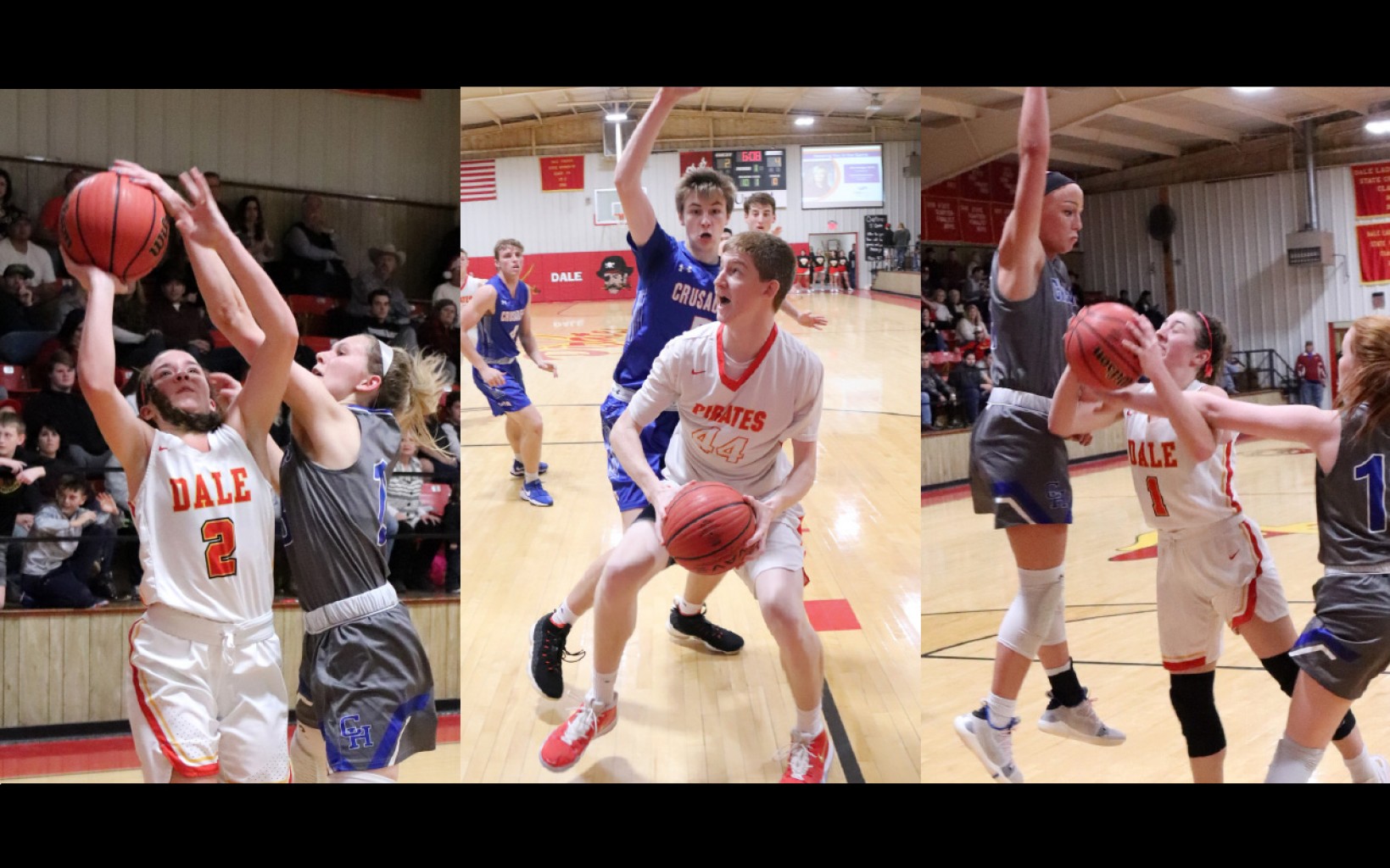 Lady Pirates plunder Crusaders;  boys fall short