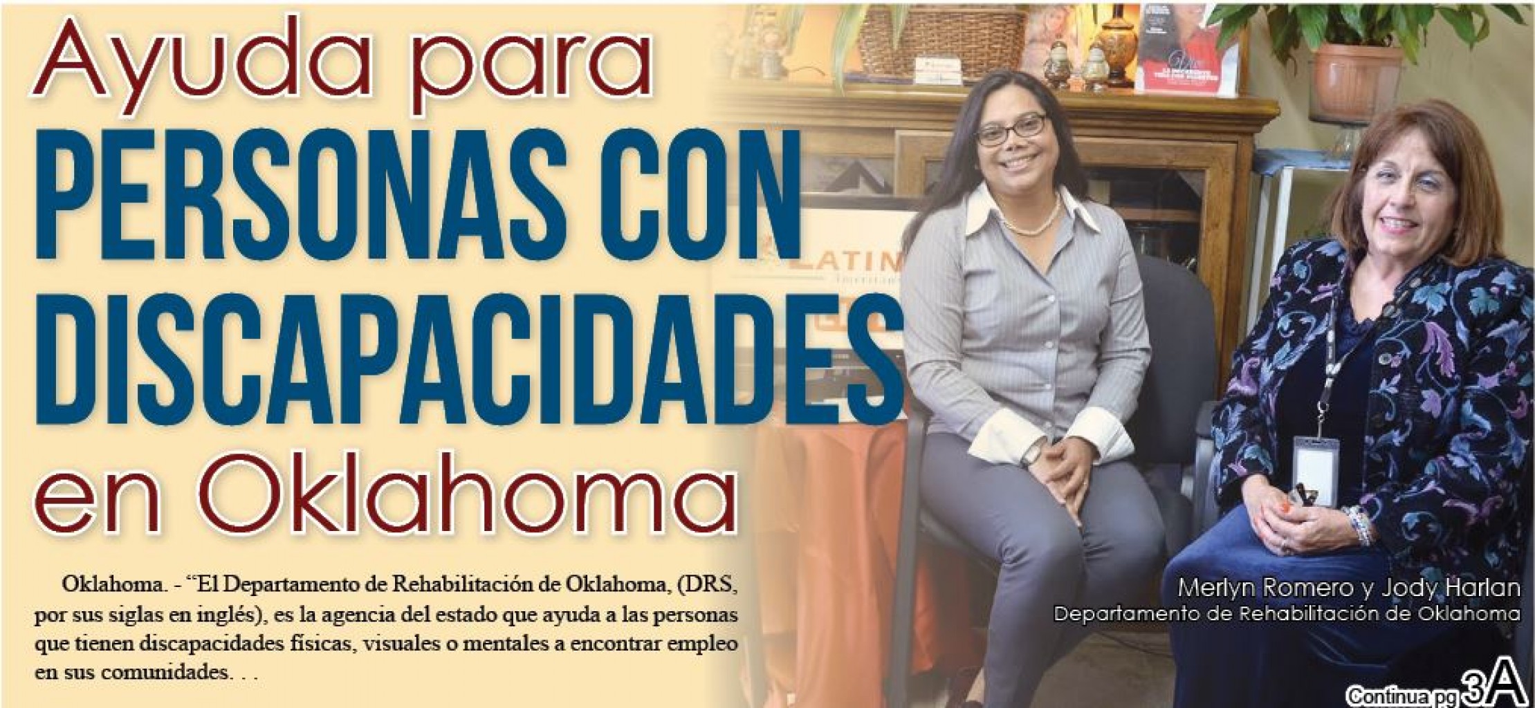 Ayuda para  Personas con Discapacidades en Oklahoma