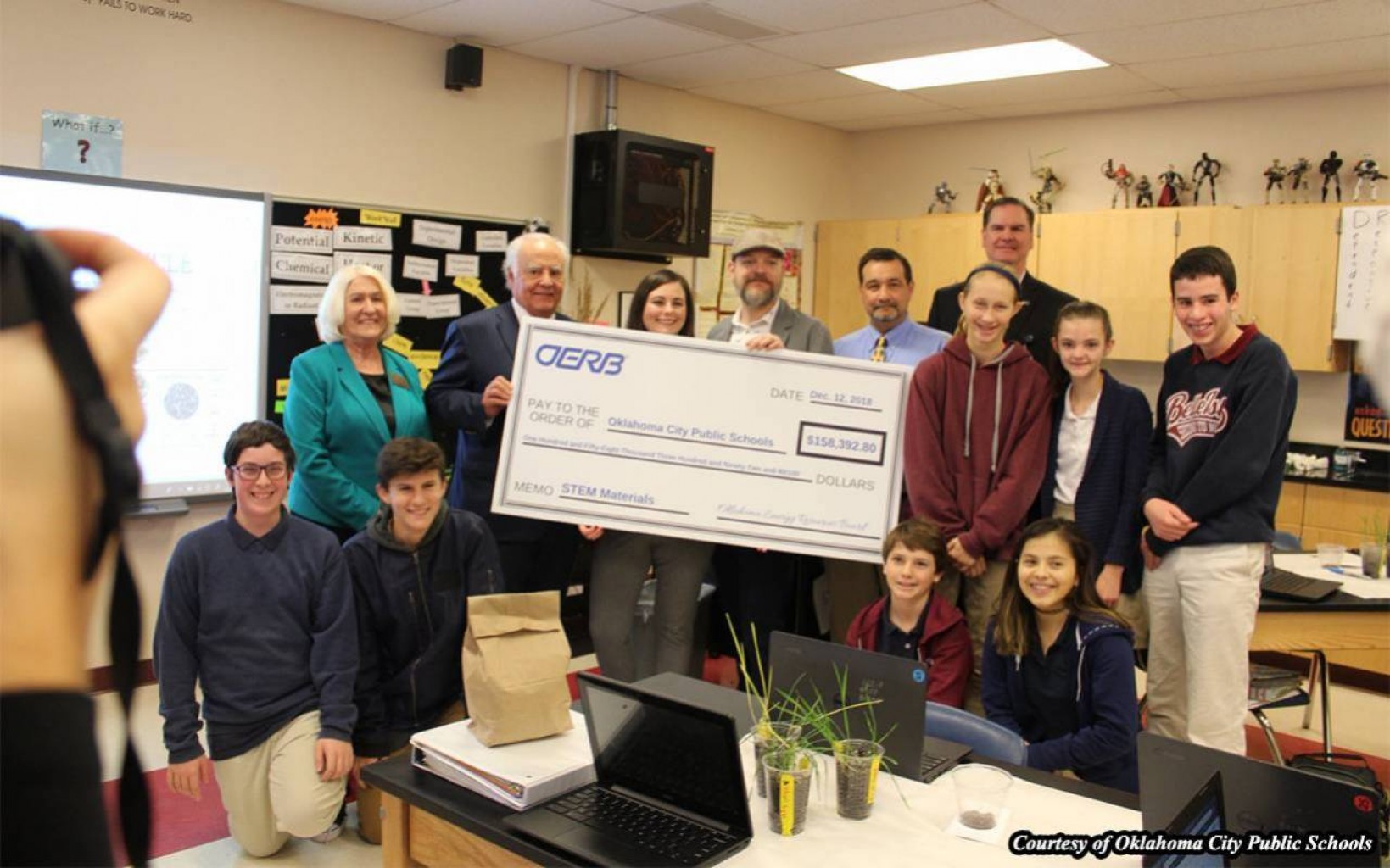 OKCPS RECIBE SUBVENCIÓN DE MÁS DE $150,000 PARA IMPULSAR LA EDUCACIÓN STEM