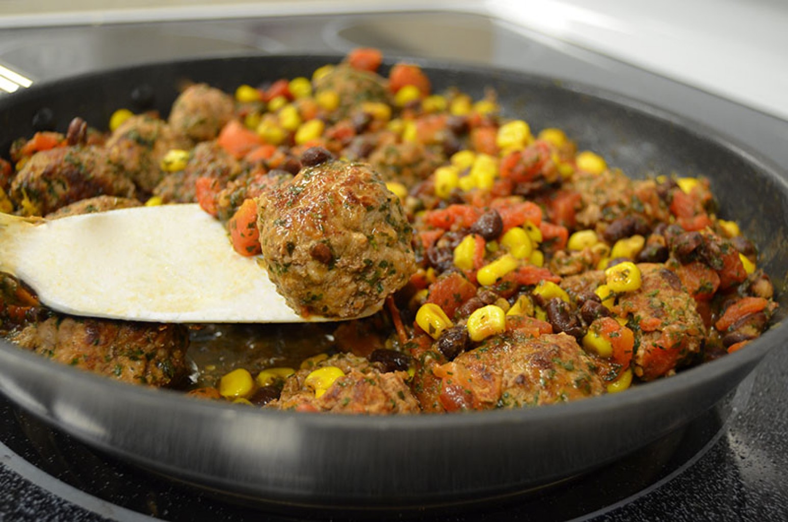 Guiso de Albóndigas de Pavo