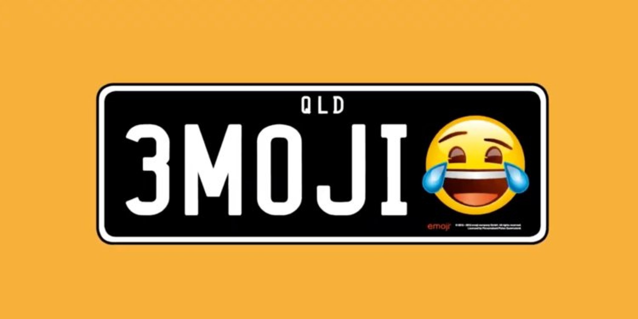 Que país deja usar los "Emojis": en las placas de los automóviles?