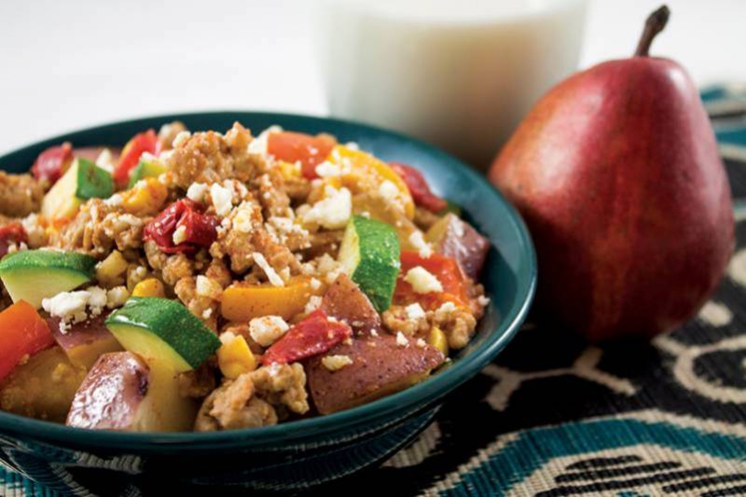 Carne de Cerdo con Verduras