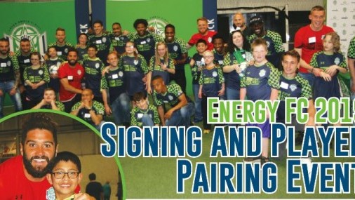 Energy FC 2019  Signing and Player Pairing Event