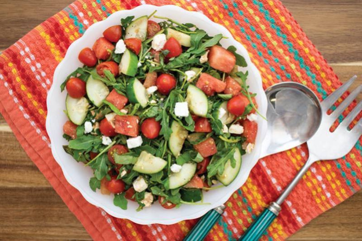 Ensalada de Tomate y Sandía