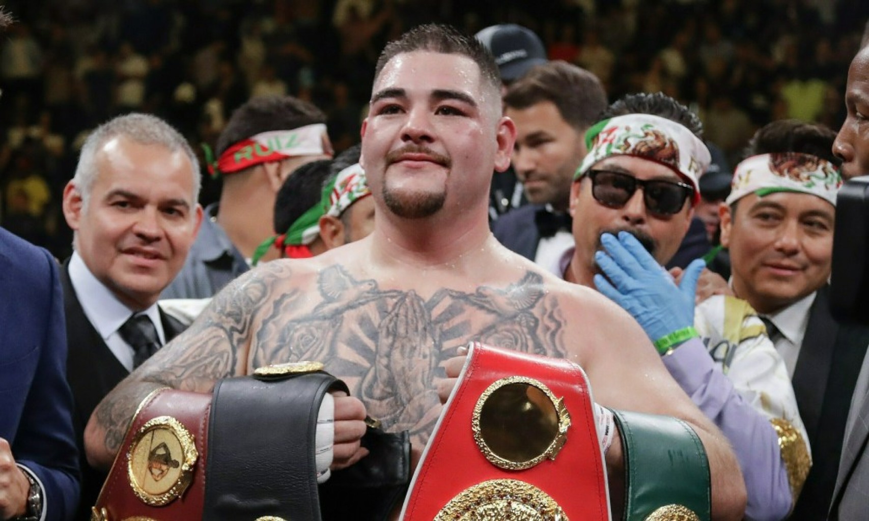 Andy Ruiz se convierte en primer Campeón de Peso Pesado de ascendencia Mexicana