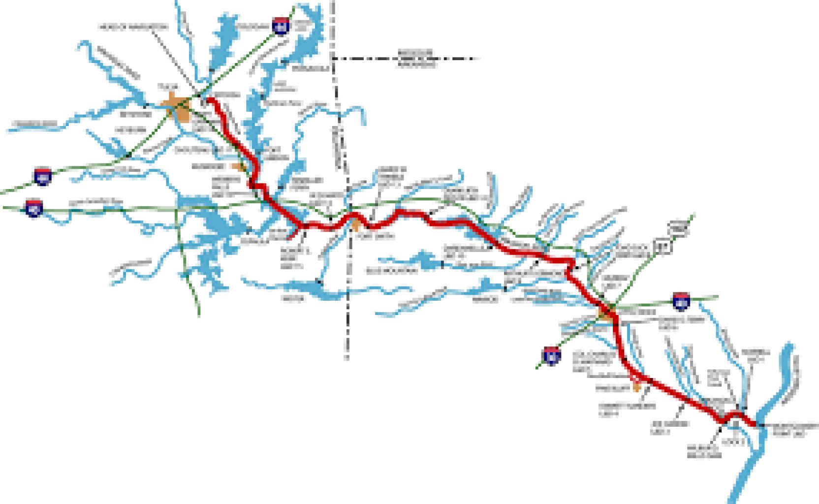 McClellan-Kerr Arkansas River Navigation System Focus of Interim Study 