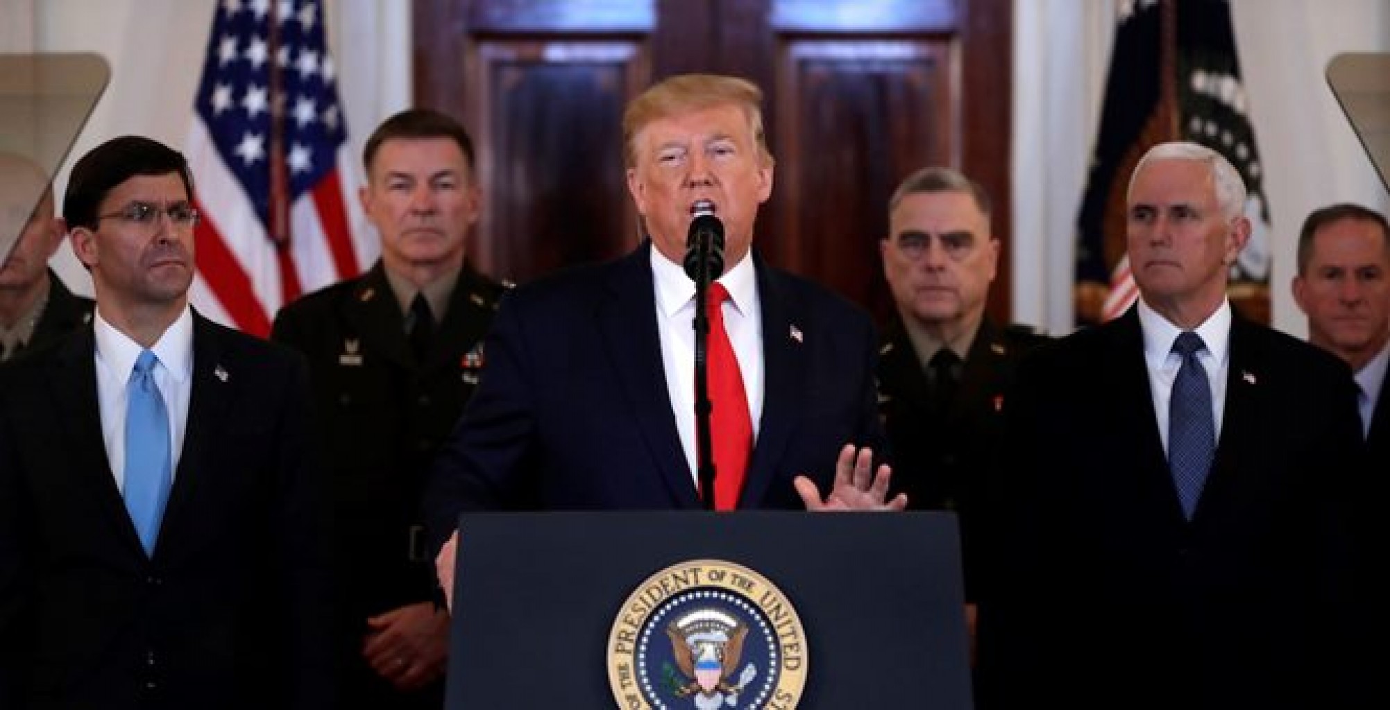 Presidente Trump pidió a los aliados europeos y a China que abandonaran el acuerdo nuclear iraní