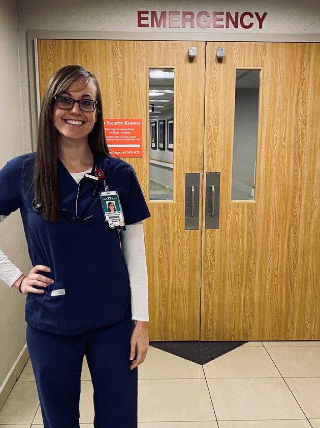 Enfermera de  INTEGRIS ER está lista para la oleada COVID-19