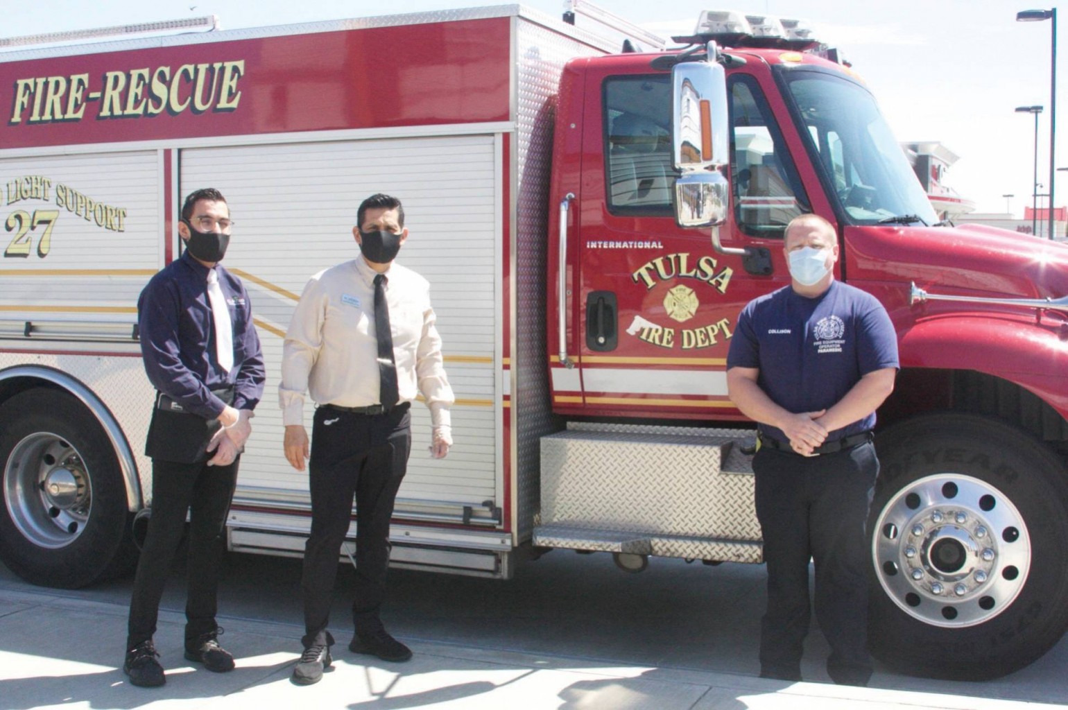 EL PATRON CELEBRA REAPERTURA  “GIVING BACK TO THE COMMUNITY”