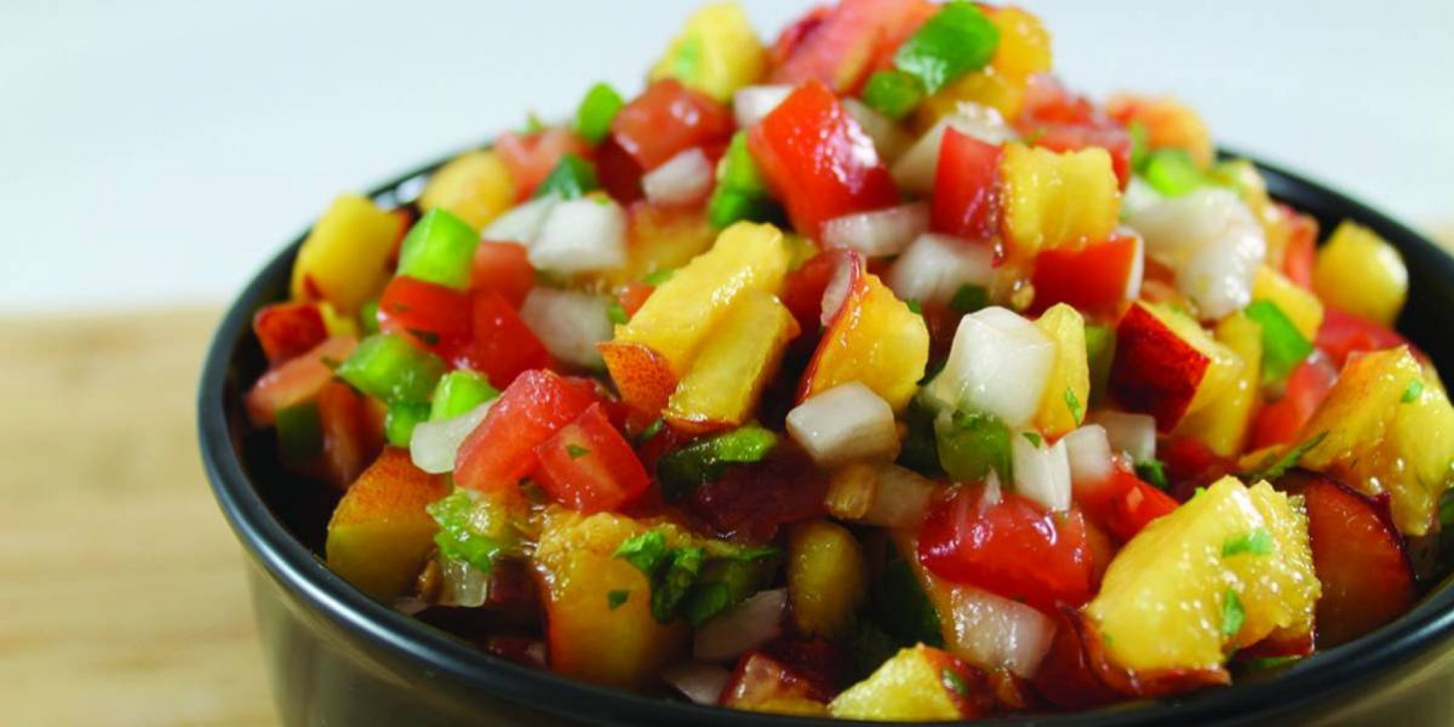 Receta de la Semana: Pico de gallo con durazno
