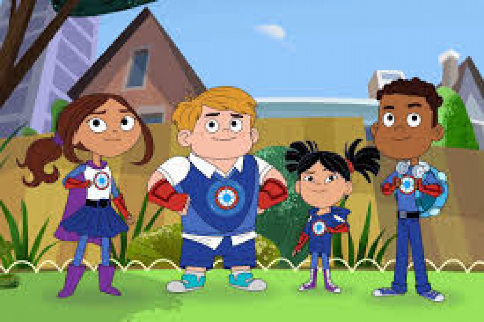 HERO ELEMENTARY una escuela de  superhéroes DISPONIBLE en PBS KIDS 