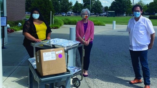 SUPERMERCADOS MORELOS IMPULSANDO MORAL DE TRABAJADORES DE SALUD
