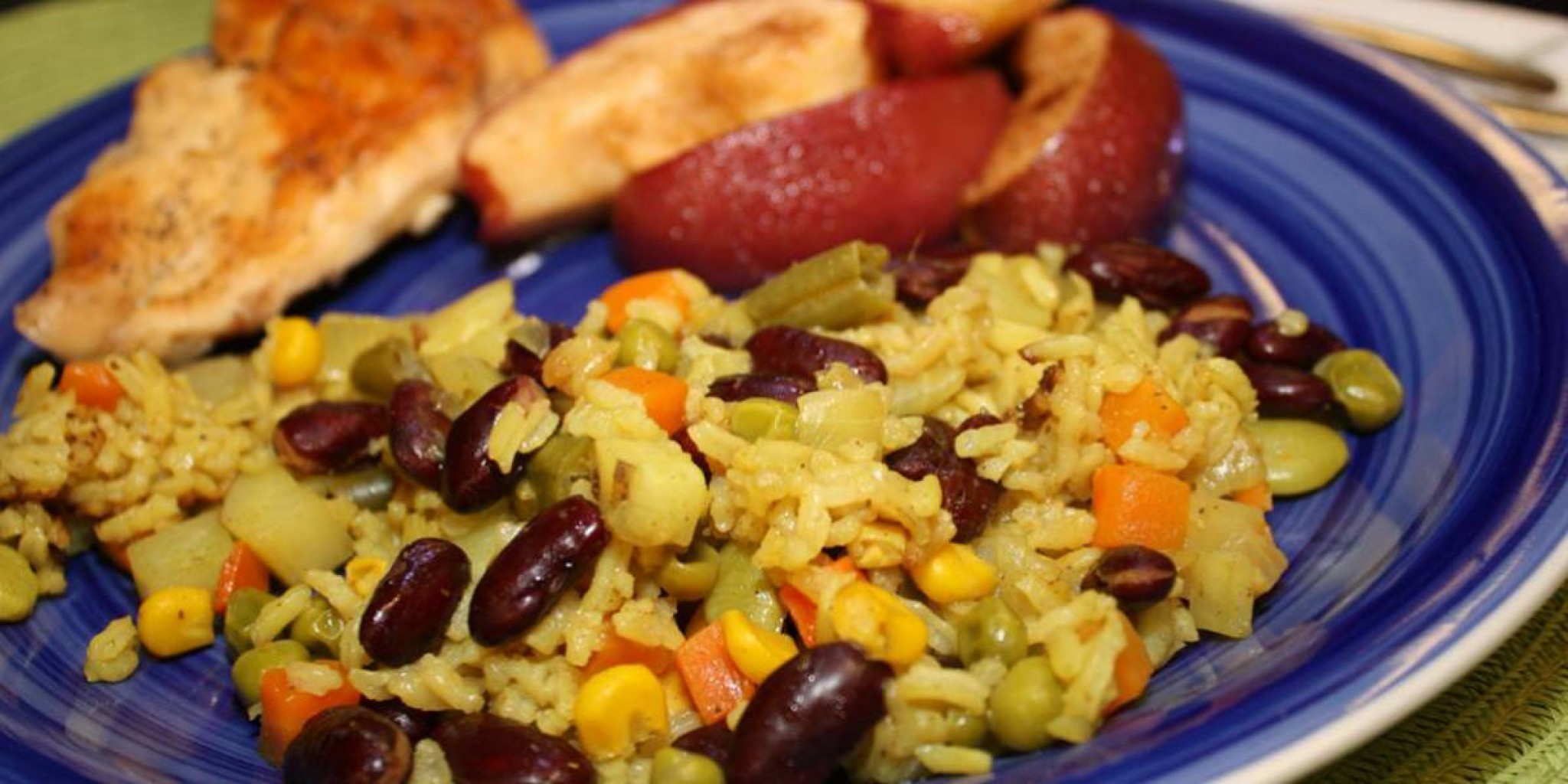 Receta de la Semana: Arroz con verduras  al curry