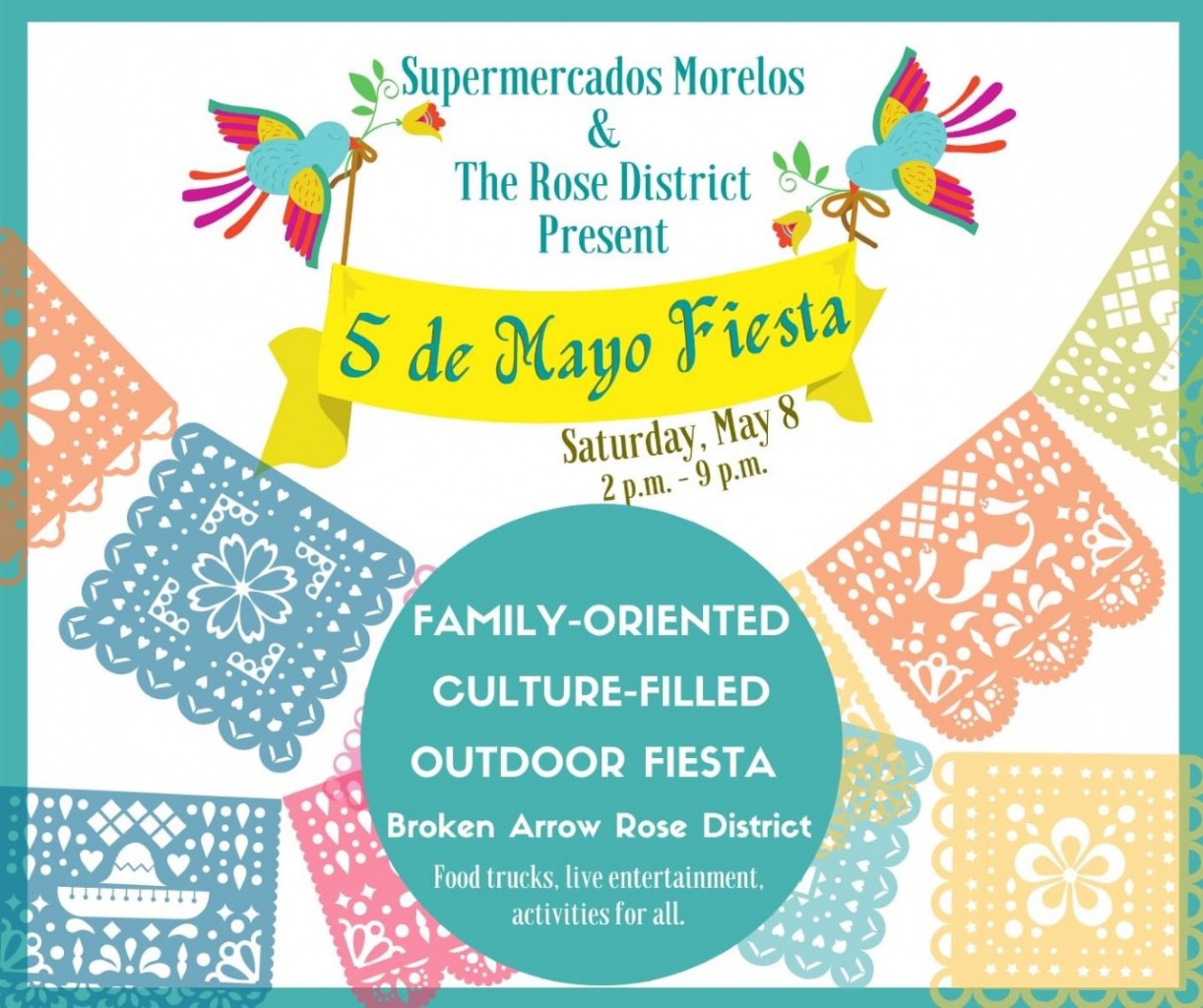 Ciudad de Broken Arrow - Cinco de Mayo Fiesta del Rose District