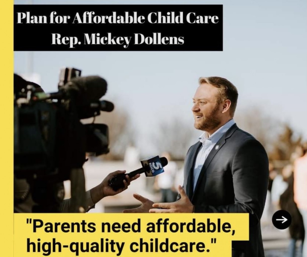 Dollens se compromete a abordar los crecientes costos de Cuidado Infantil