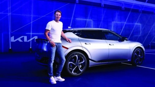 Rafael Nadal, embajador mundial de Kia, impulsaráel uso de vehículos eléctricos con el nuevo crossover EV6