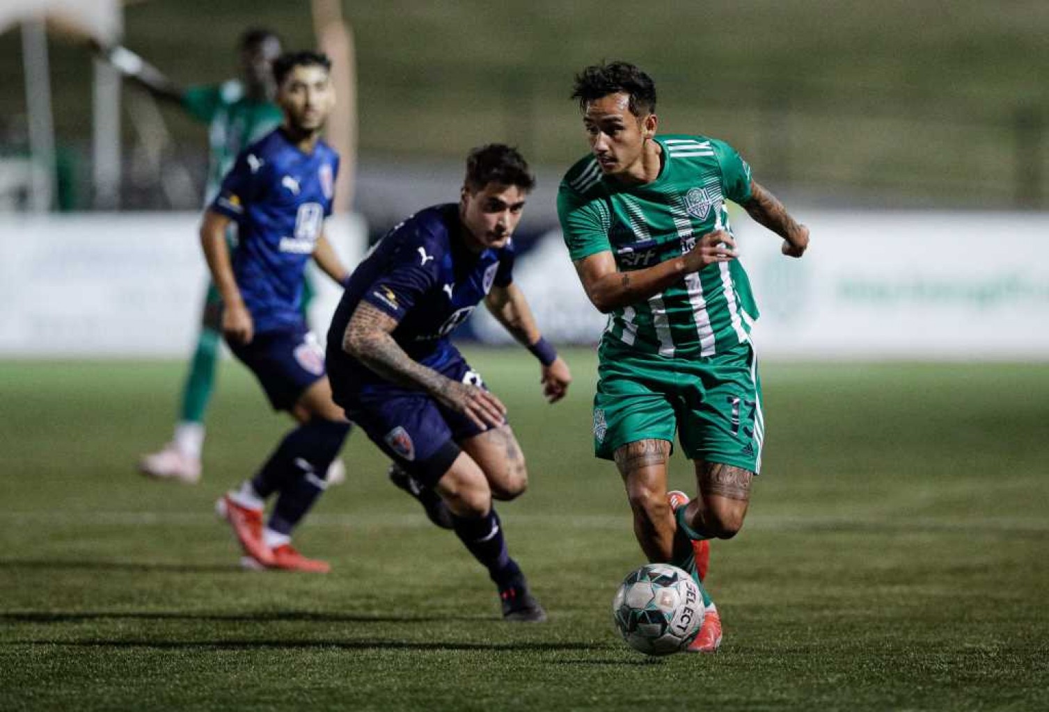 Super subs, penalty stop earn  Energy FC draw against Indy