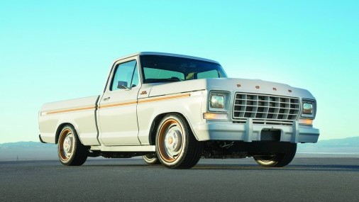 Ford muestra un viejo F-100 transformado en el  concepto totalmente eléctrico del 