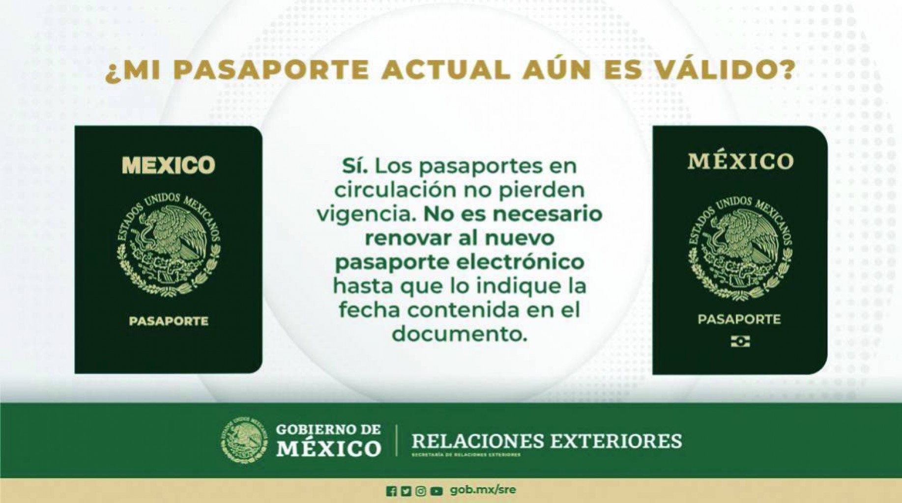 Nuevo Pasaporte Electrónico Mexicano