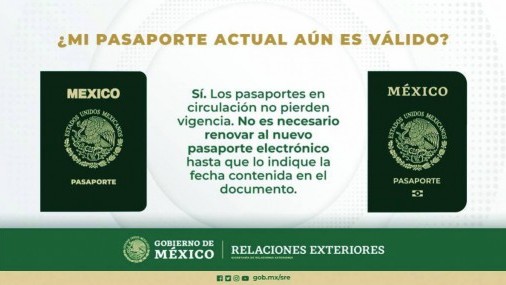 Nuevo Pasaporte Electrónico Mexicano