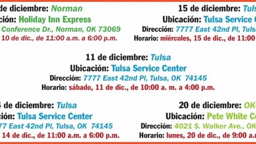 Eventos de ayuda a encontrar Cobertura Médica