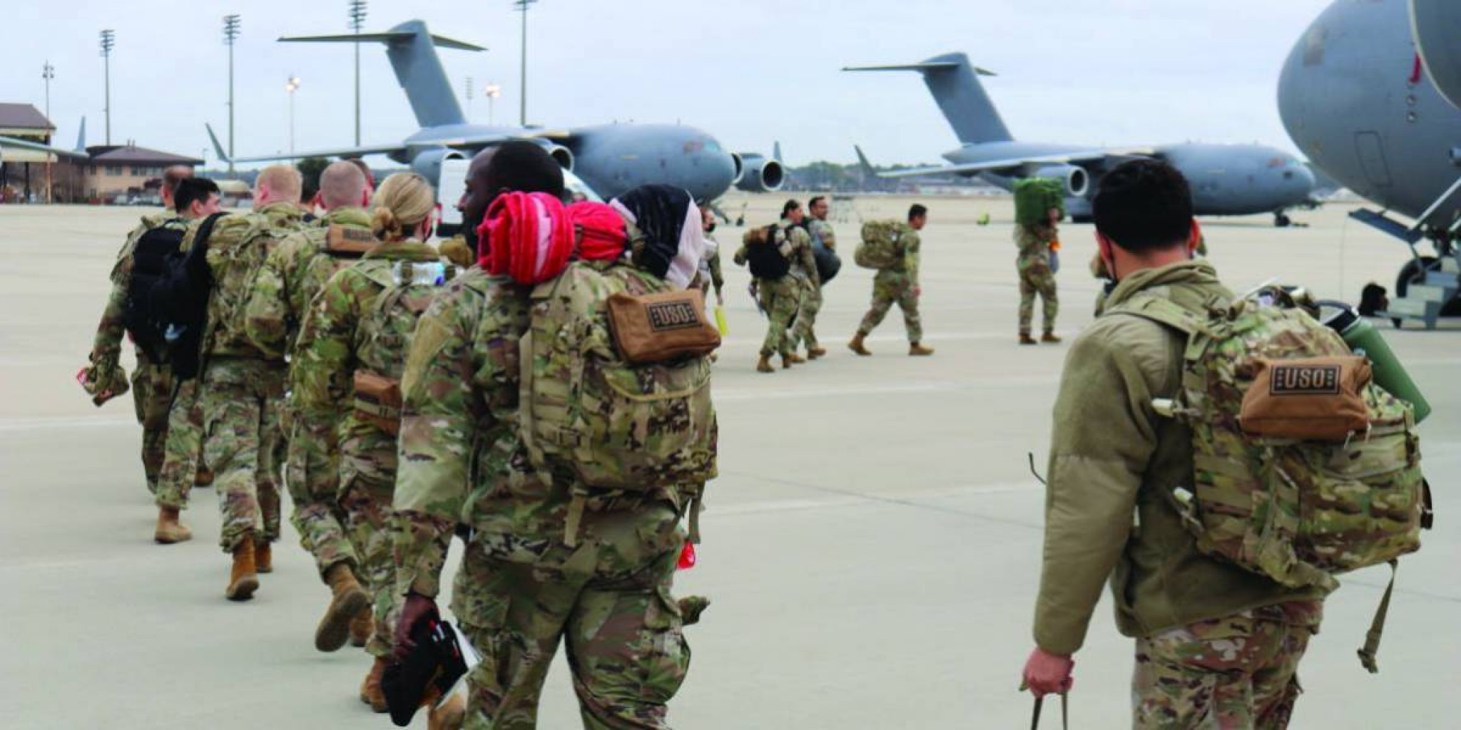 Apoyo a las tropas estadounidenses en Europa del Este