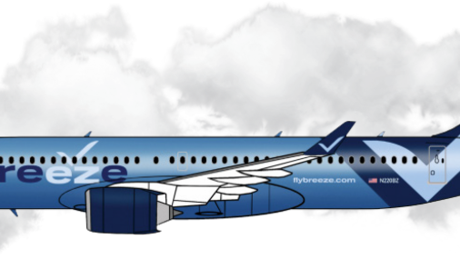 Breeze Airways  “De Oklahoma directo a Nashville”