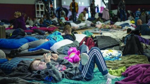 De Ucrania a Tijuana,  refugiados huyen de la invasión rusa