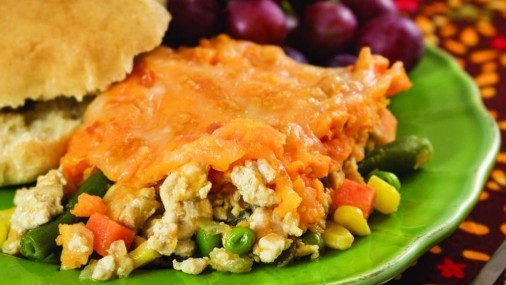 Receta de la Semana: Pastel de pavo con camote