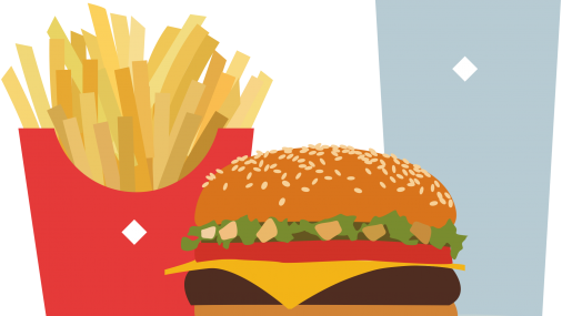 El colesterol y la comida chatarra 