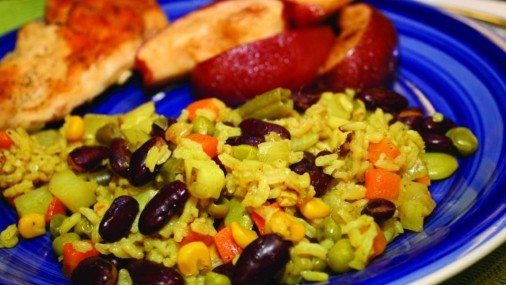 Receta de la Semana: Arroz con verduras al curry
