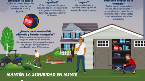 El equipo de energía para exteriores ayuda a capear una tormenta o un corte de energía