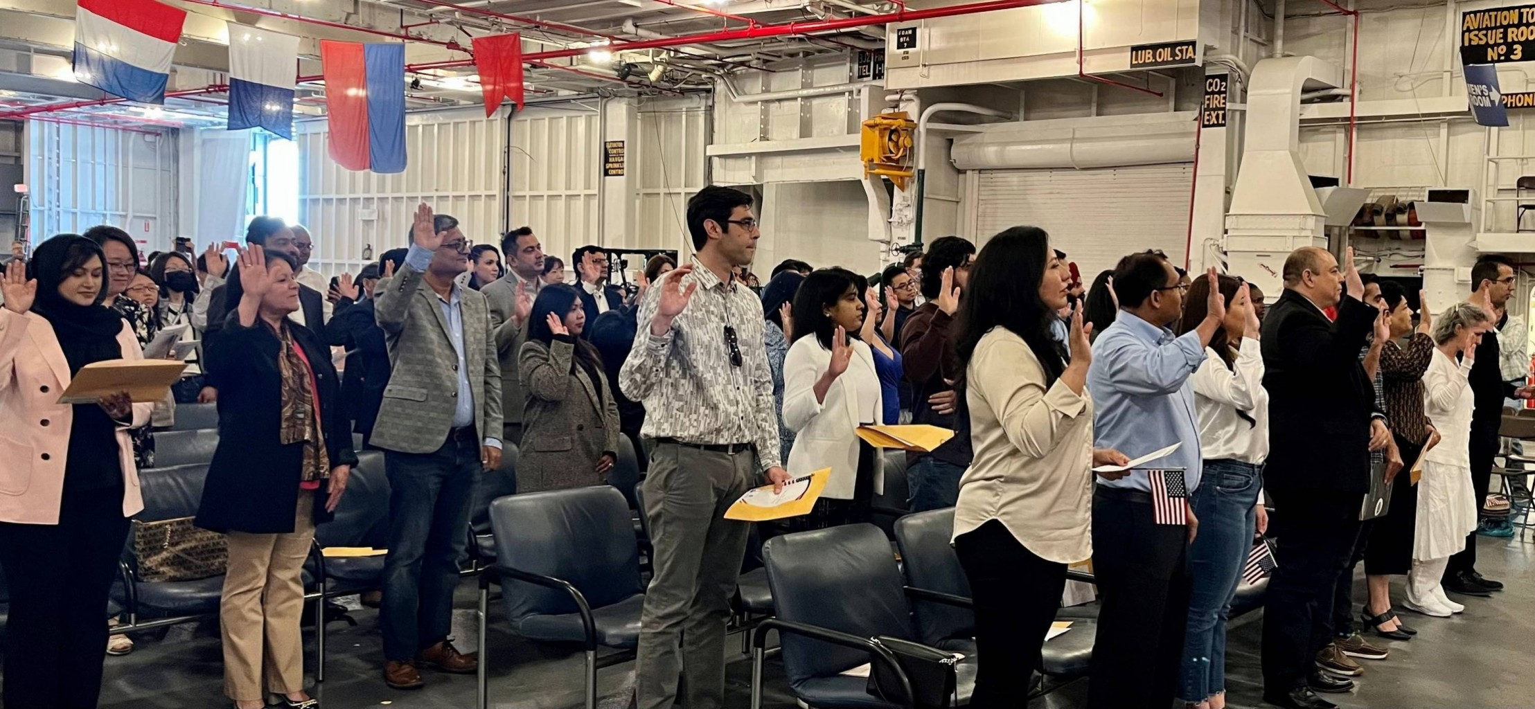 Servicio De Inmigracion Celebro el Día de la Independencia 2023 dando la bienvenida a miles de nuevos ciudadanos 