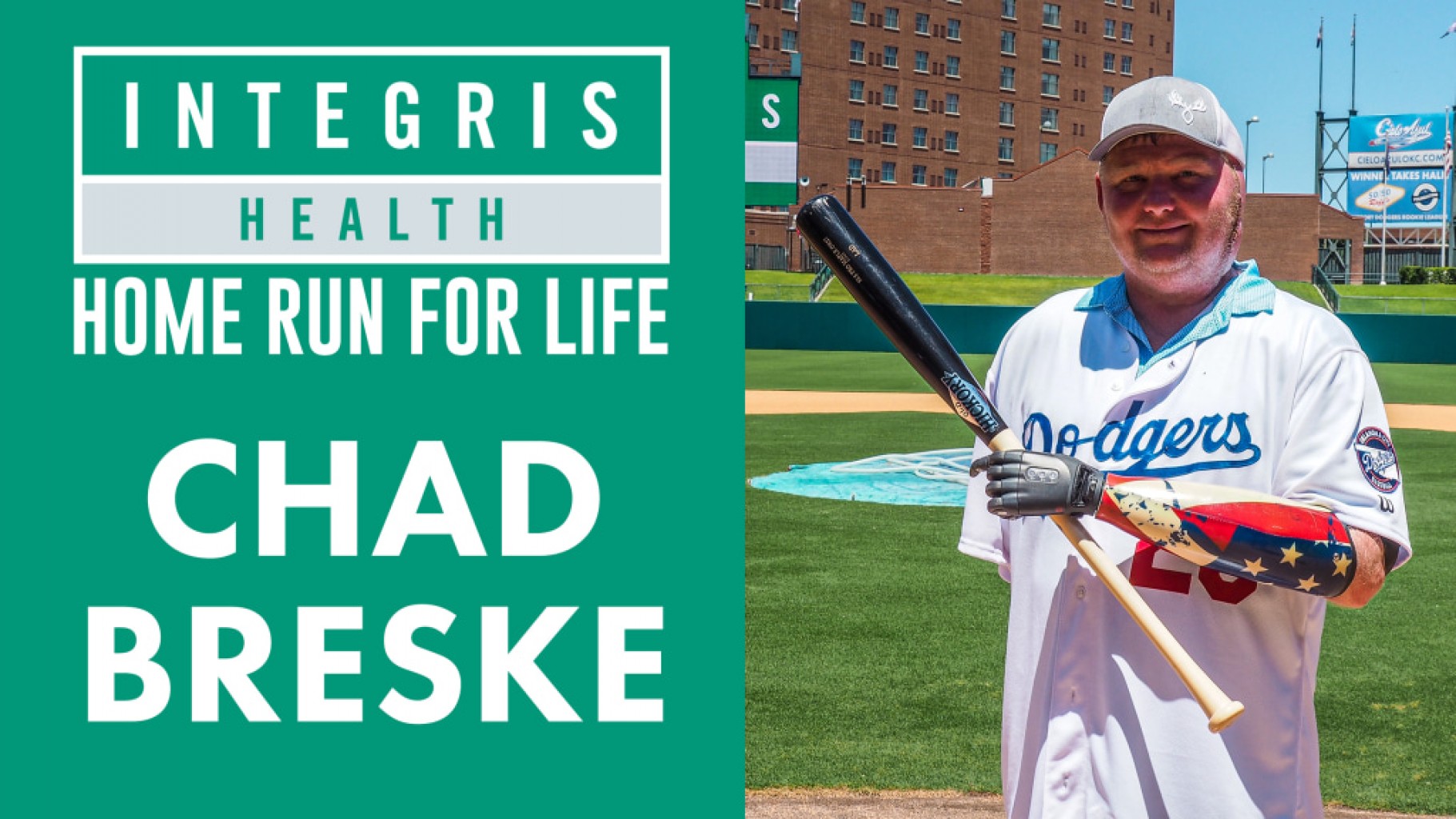 OKC DODGERS  CONTINÚAN LA SERIE "HOME RUN FOR LIFE" 