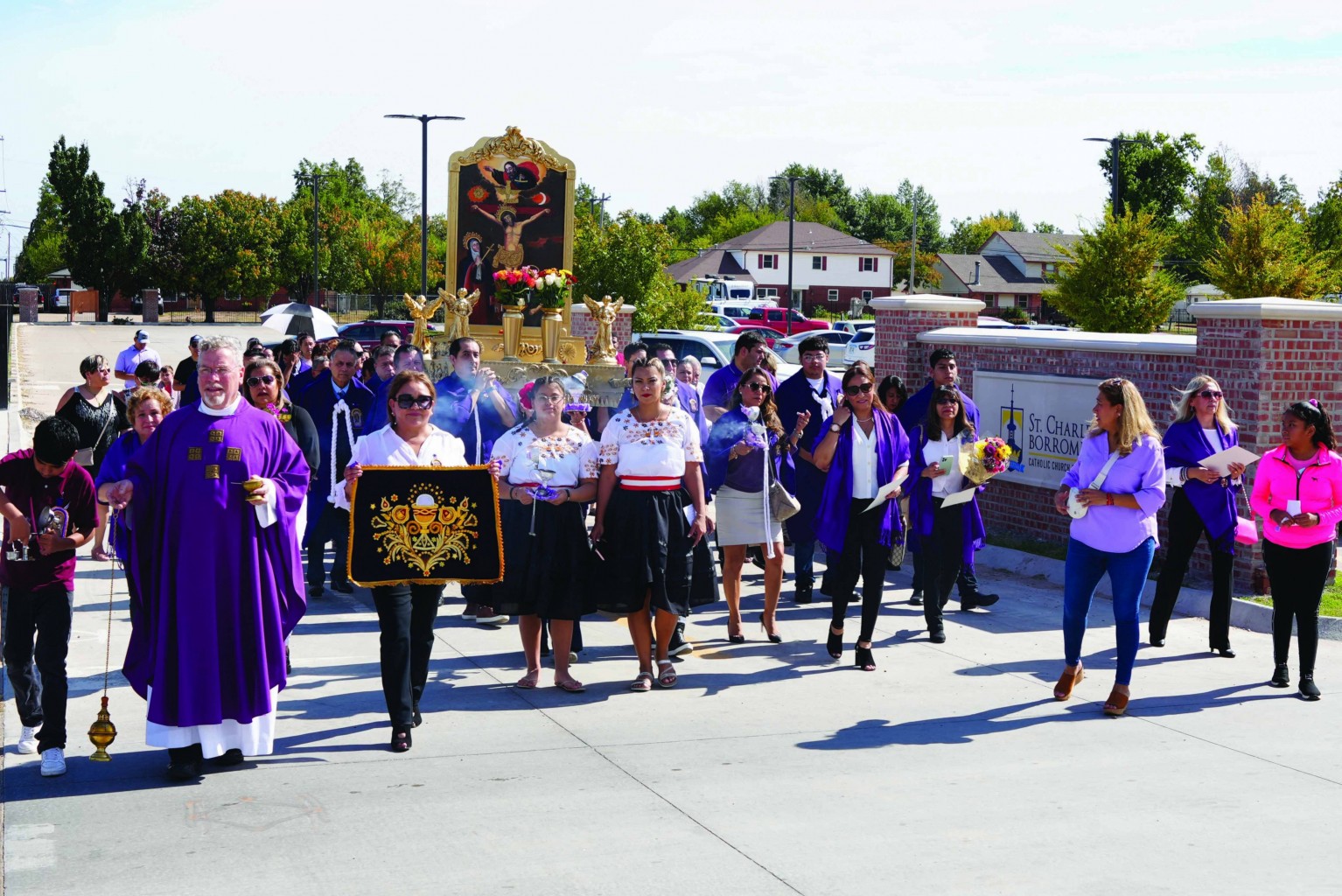 Oklahoma Celebra al  Señor de los Milagros