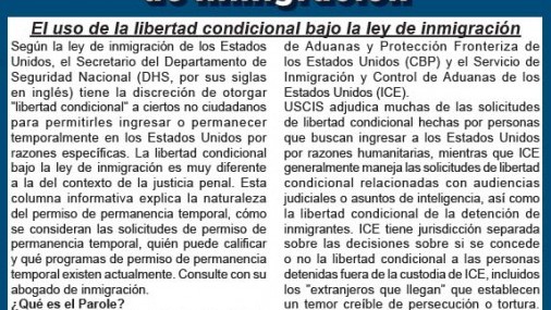 Preguntas y Respuestas  de Inmigración