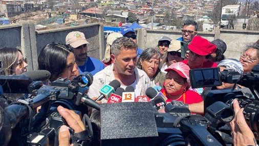 ALEJANDRO SANZ VISITA EL OLIVAR EN CHILE