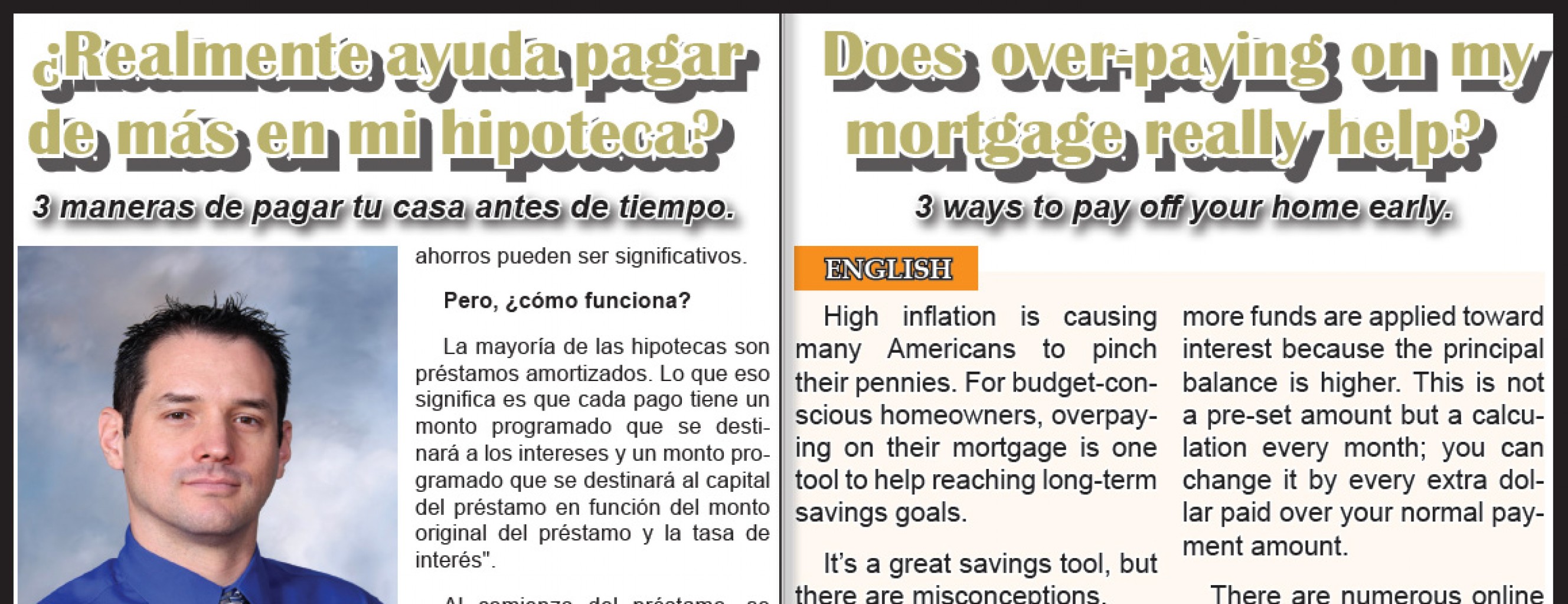 ¿Realmente ayuda pagar de más en mi hipoteca?