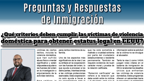 Preguntas y Respuestas  de Inmigración